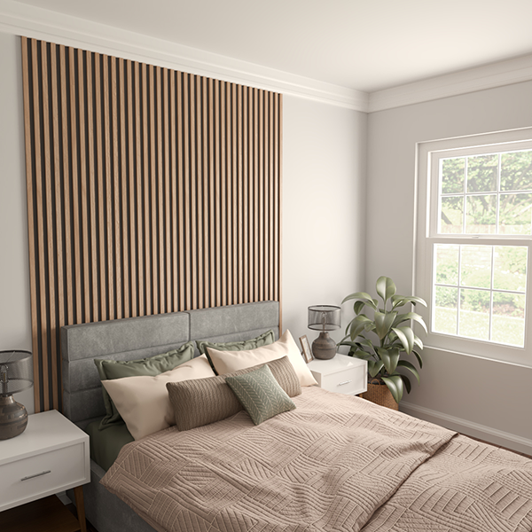 Slat Wall | Solid Hardwood Slat Wall